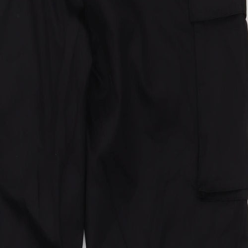 arco essentials Mens Black  Polyester Cargo Trousers Size 36 L34 in Regular Button - work wear