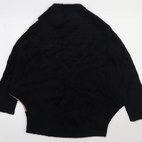 Peacocks Womens Brown Argyle/Diamond Nylon Pullover Sweatshirt Size M  Pullover