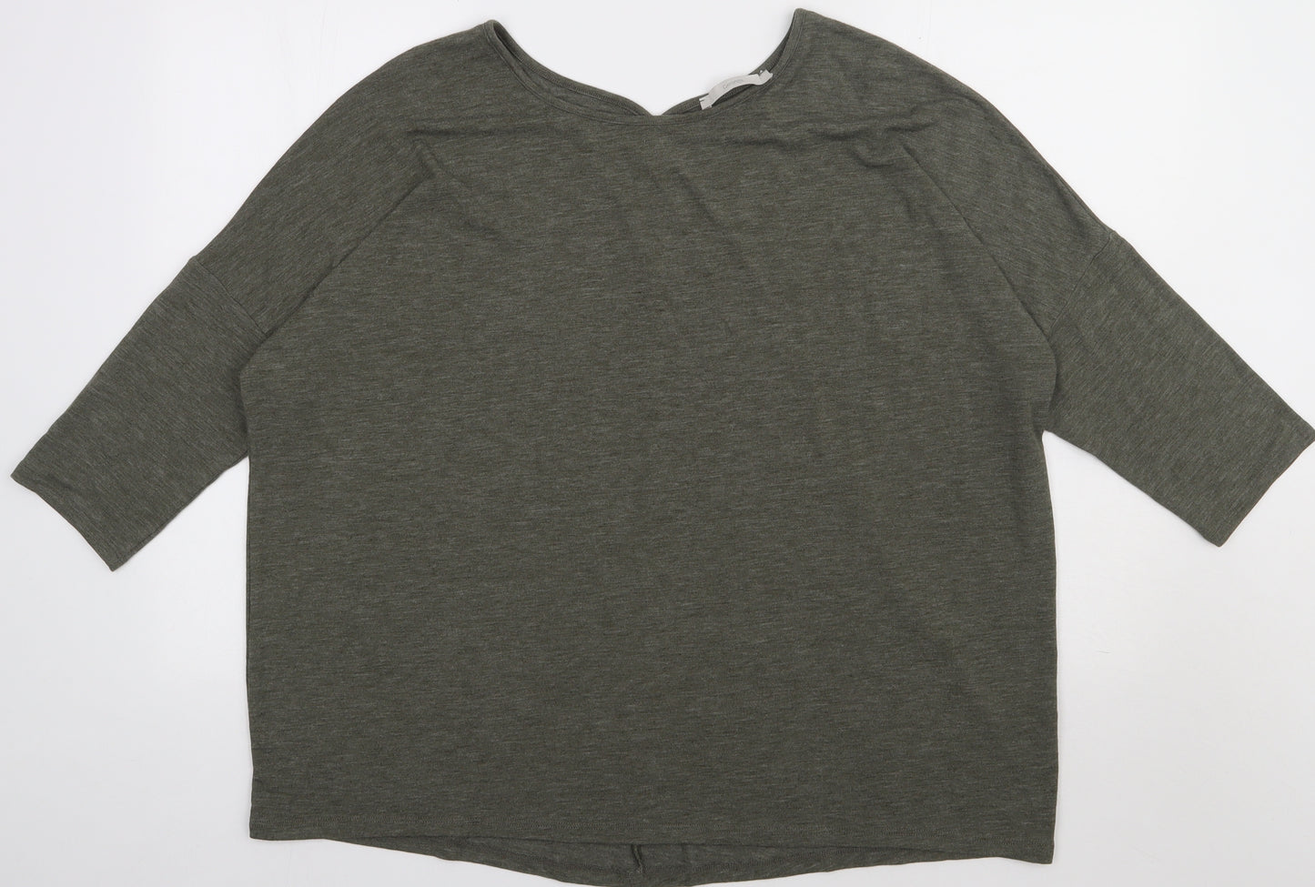 George Womens Green  Polyester Pullover Sweatshirt Size 16  Pullover