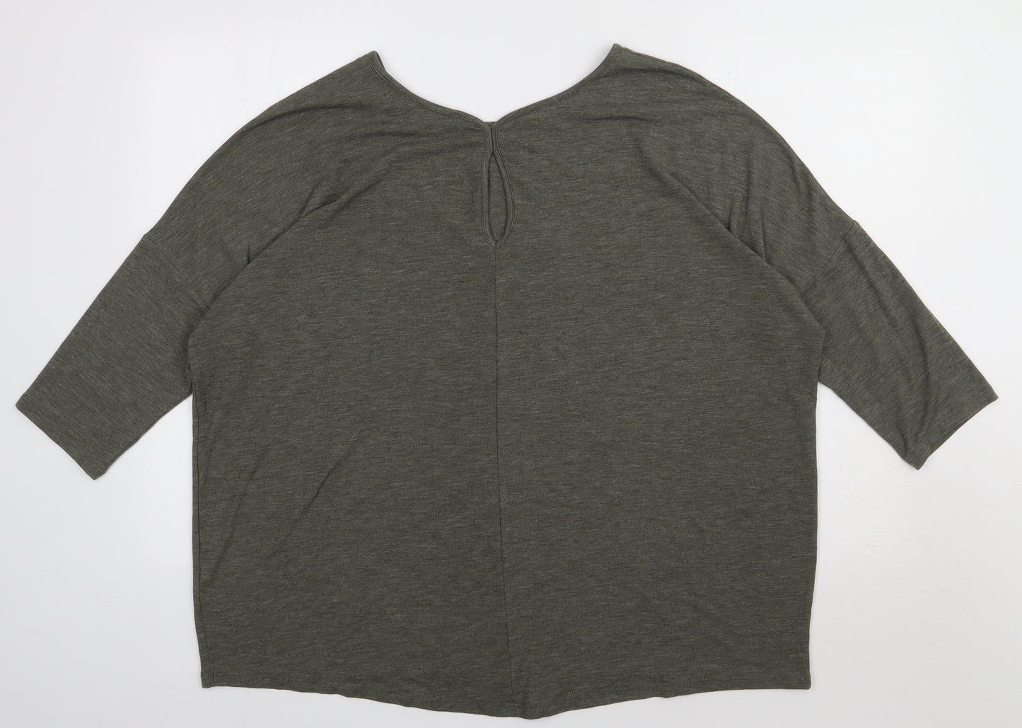 George Womens Green  Polyester Pullover Sweatshirt Size 16  Pullover