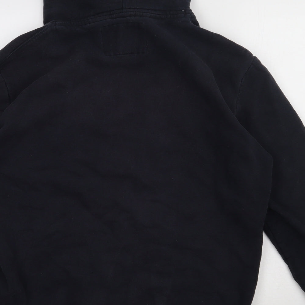 Superdry Mens Black  Cotton Pullover Hoodie Size XL