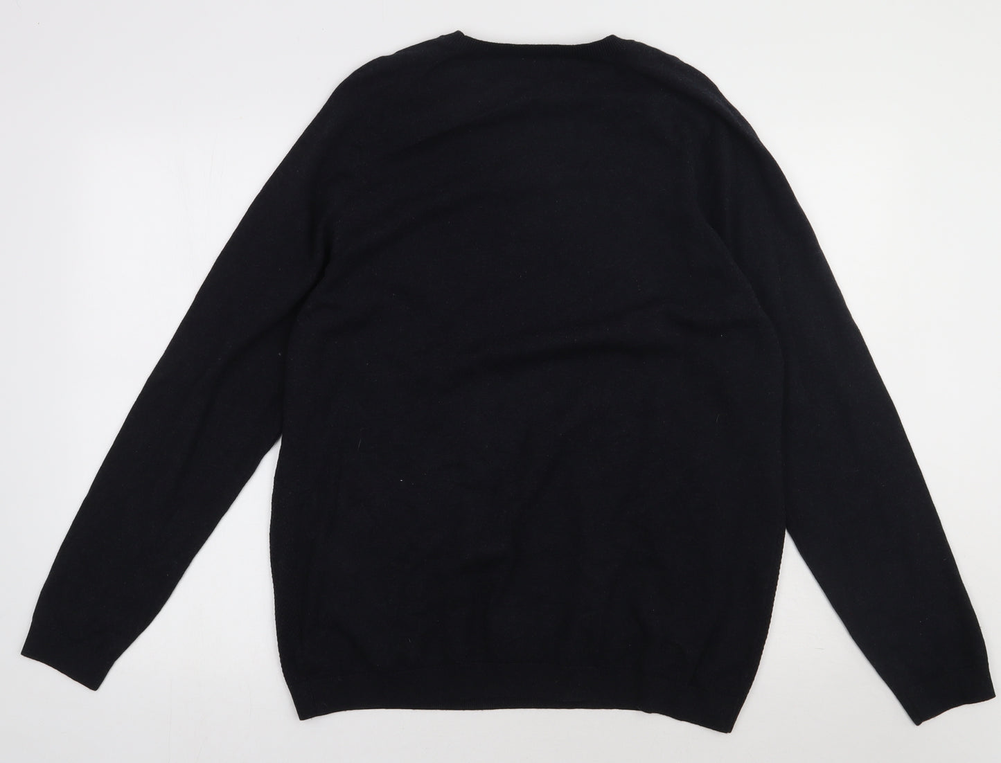 NEXT Mens Blue  Cotton Pullover Sweatshirt Size XL
