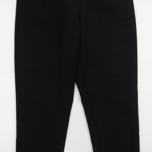 New Look Womens Black  Polyester Trousers  Size 8 L28 in Regular Button