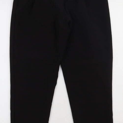 New Look Womens Black  Polyester Trousers  Size 8 L28 in Regular Button