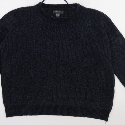 Primark Womens Blue  Polyester Pullover Sweatshirt Size M  Pullover