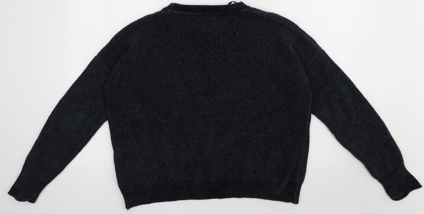 Primark Womens Blue  Polyester Pullover Sweatshirt Size M  Pullover