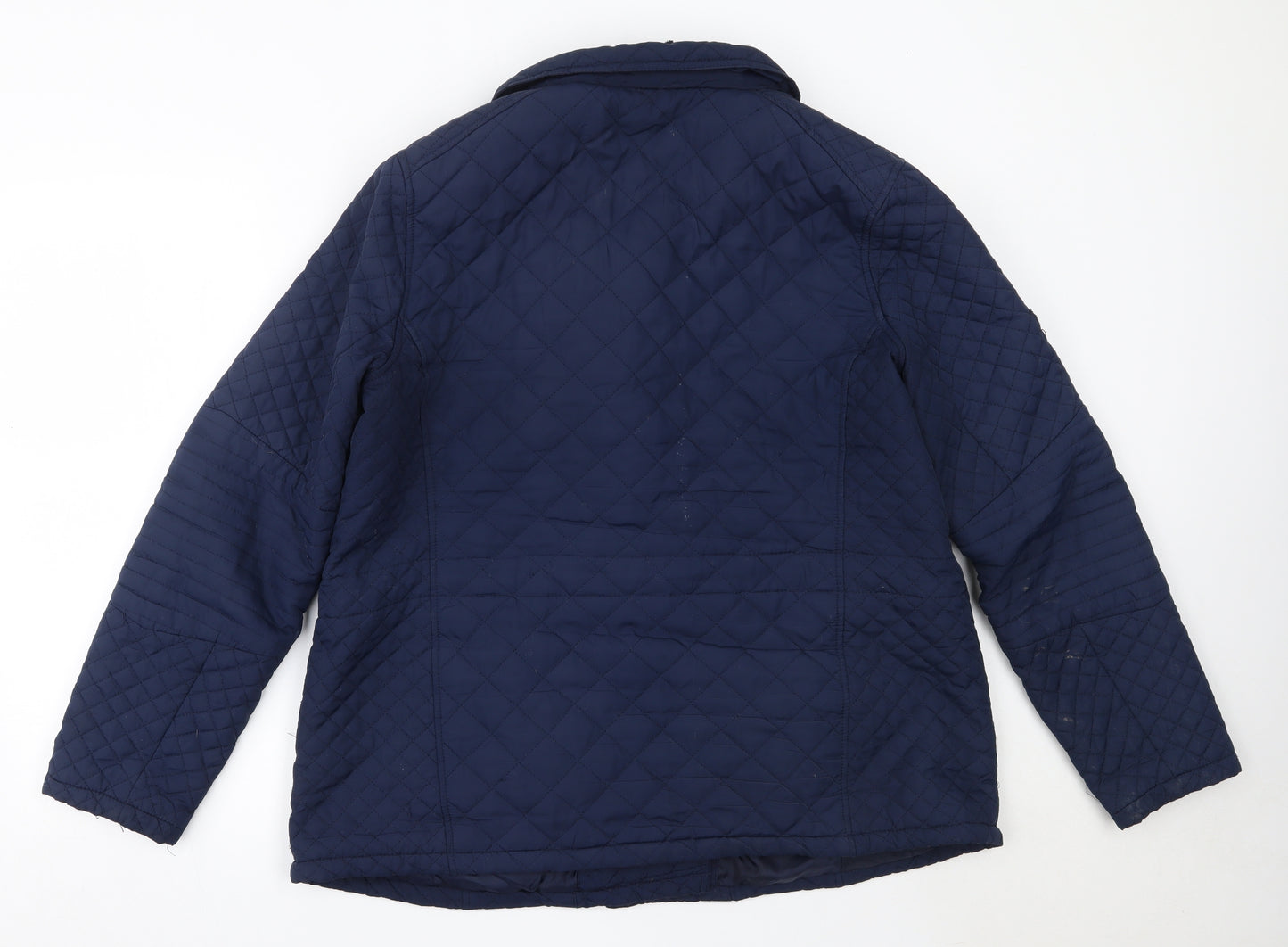 Matalan Womens Blue   Quilted Coat Size 18