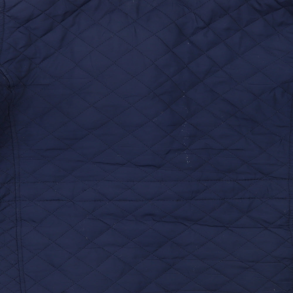 Matalan Womens Blue   Quilted Coat Size 18