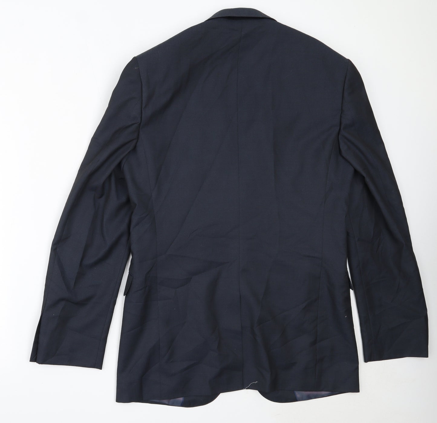 Taylor & Wright Mens Blue  Polyester Jacket Blazer Size 38