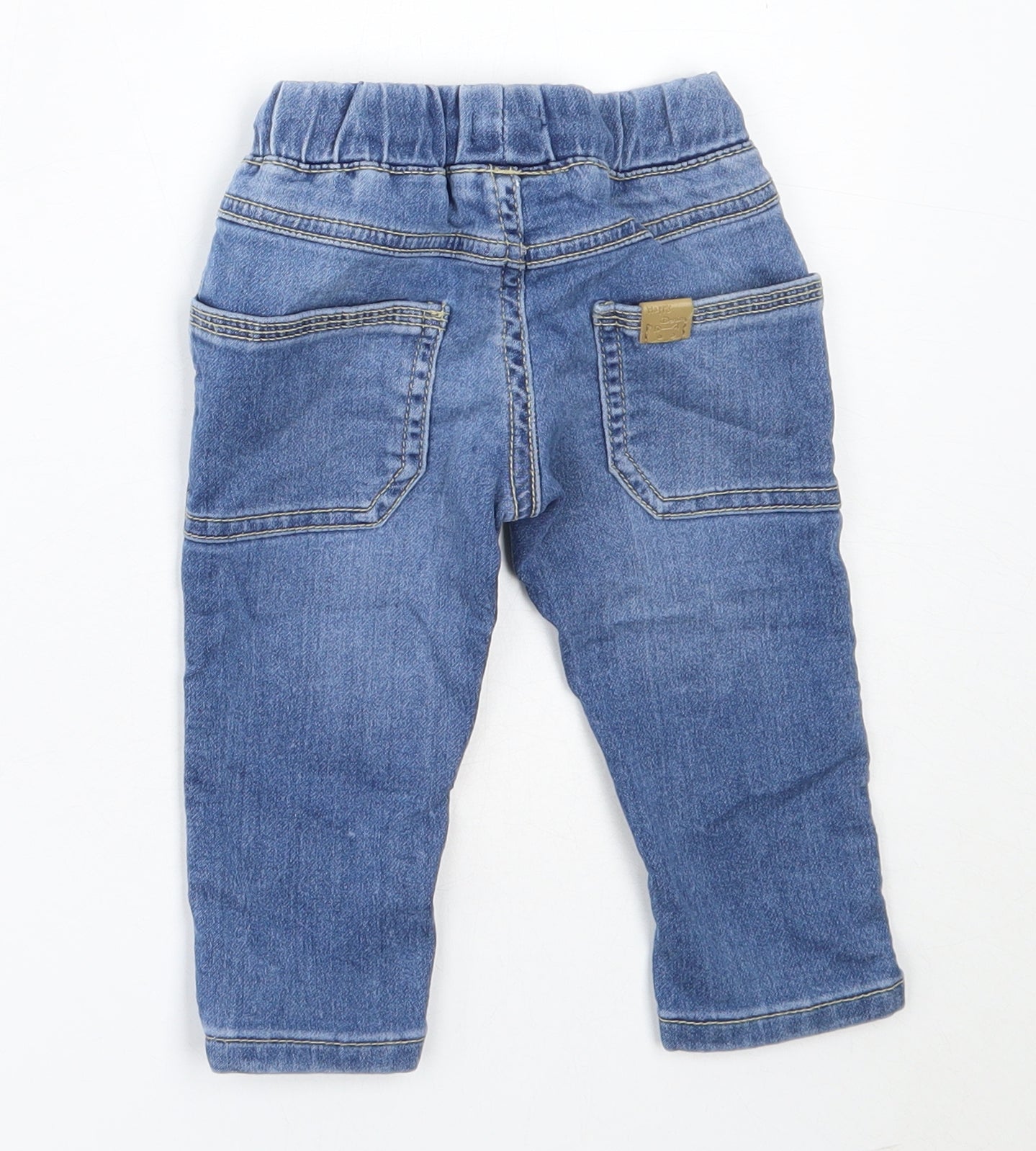 Sfera Boys Blue  Cotton Capri Jeans Size 6-9 Months