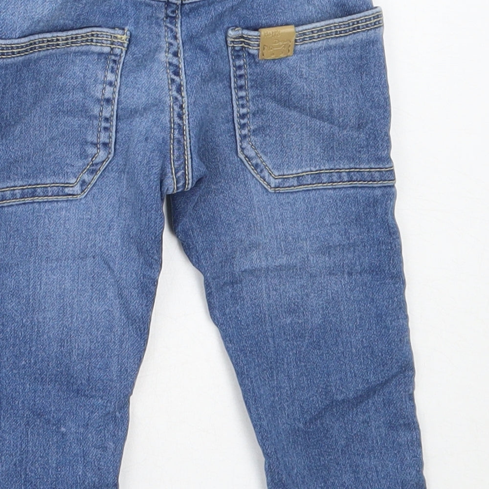 Sfera Boys Blue  Cotton Capri Jeans Size 6-9 Months