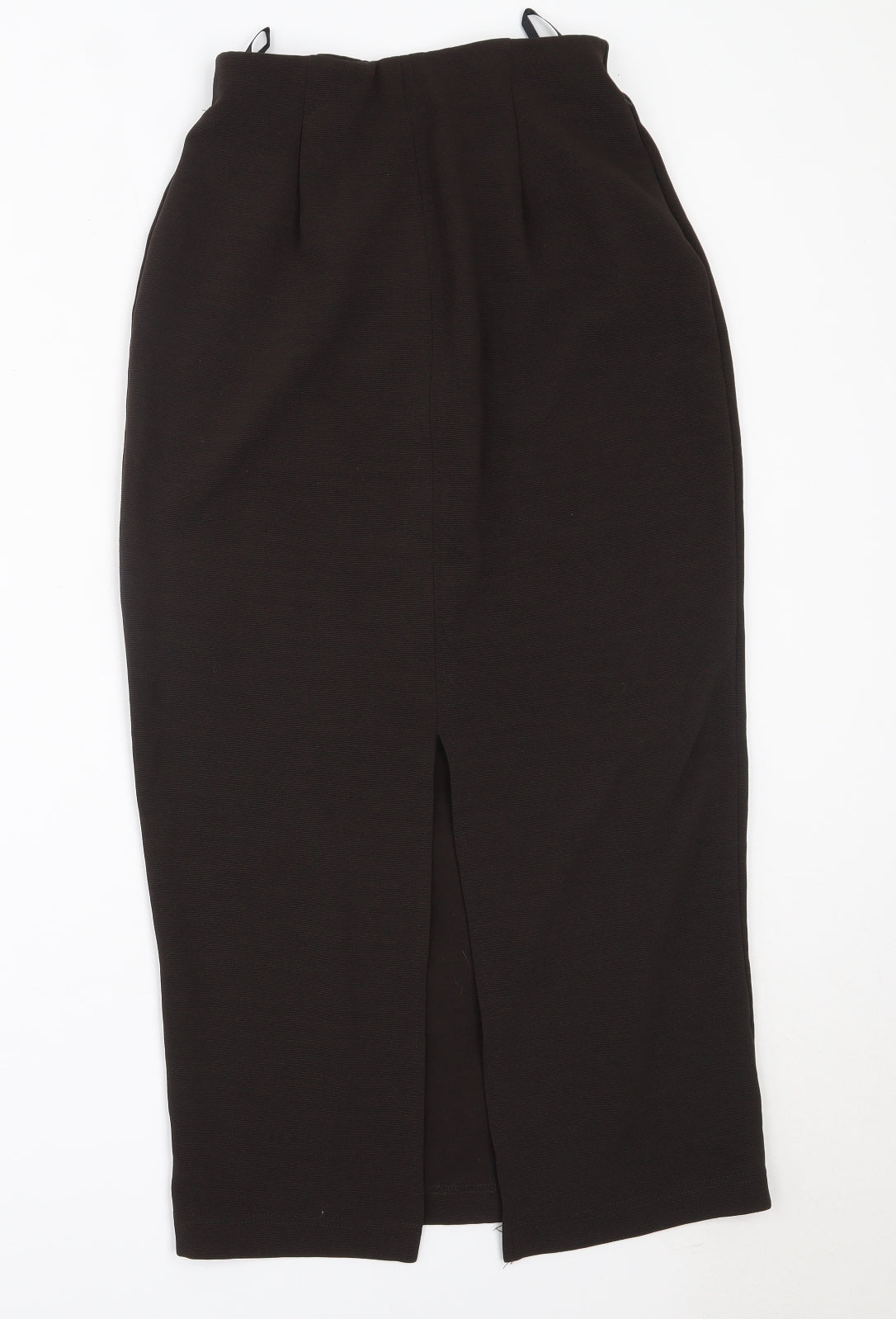 Etam Womens Brown  Polyester Straight & Pencil Skirt Size 10