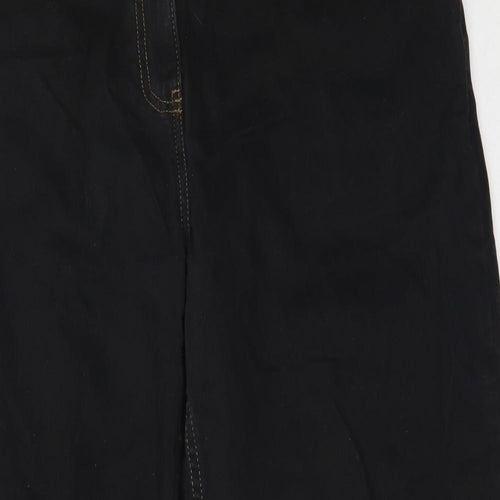 COLLUSION Womens Black  Cotton Mom Jeans Size 32 in L30 in Regular