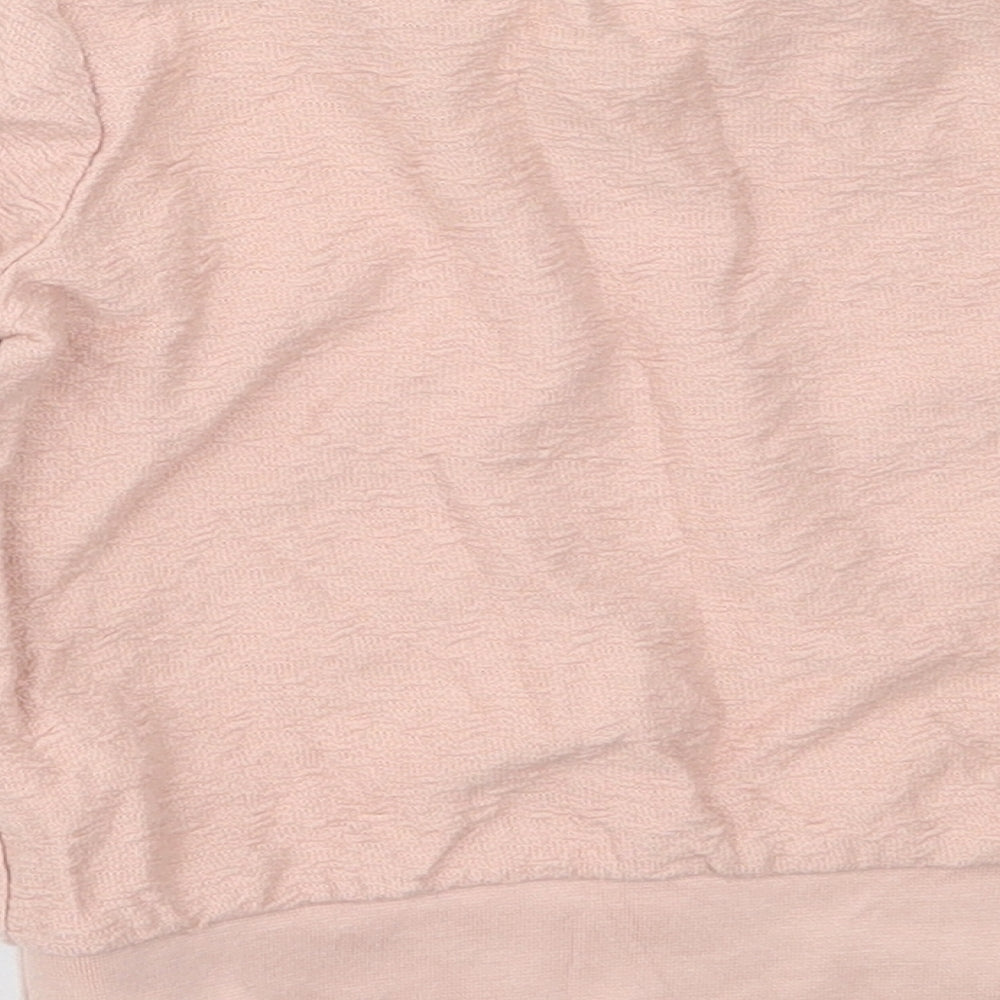 George Girls Pink  Cotton Pullover Jumper Size 18-24 Months
