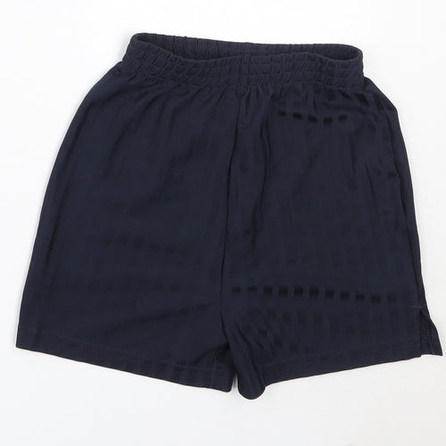 TU Boys Blue  Polyester Sweat Shorts Size 6 Years  Regular