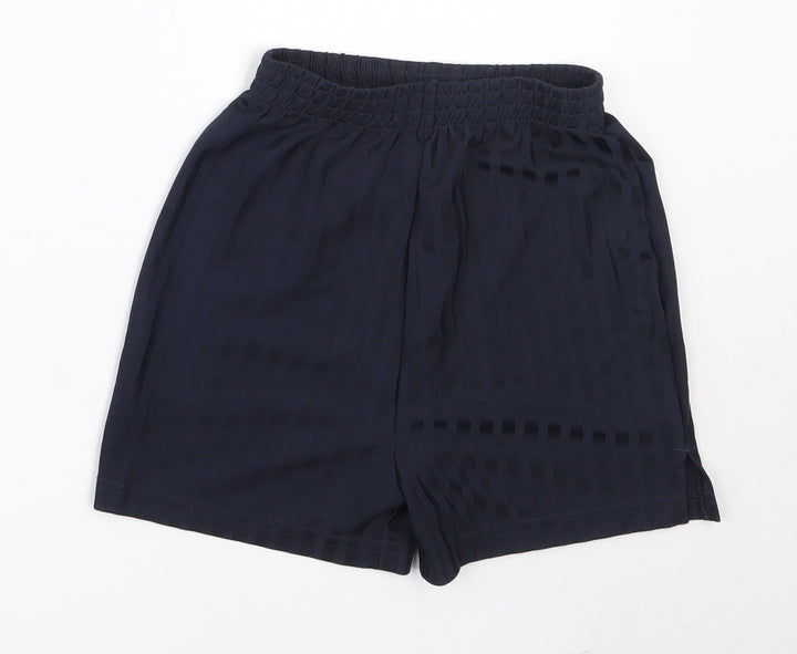TU Boys Blue  Polyester Sweat Shorts Size 6 Years  Regular