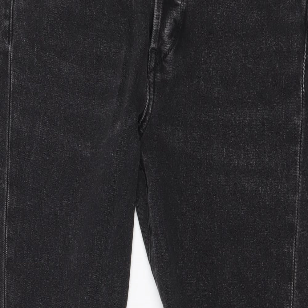 Levi's Mens Grey  Cotton Straight Jeans Size 27 in L30 in Regular Button