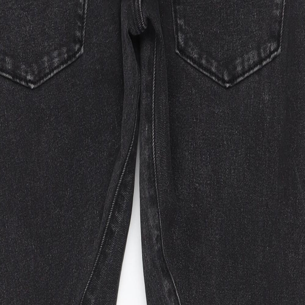 Levi's Mens Grey  Cotton Straight Jeans Size 27 in L30 in Regular Button
