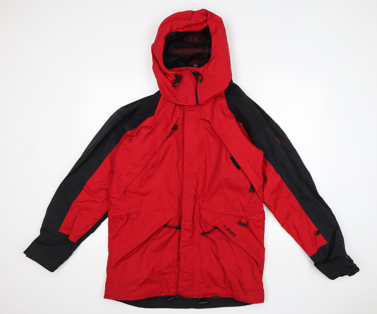 Target Dry Mens Red   Rain Coat Coat Size M  Zip