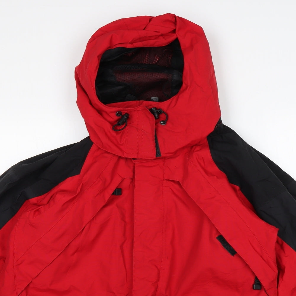 Target Dry Mens Red   Rain Coat Coat Size M  Zip