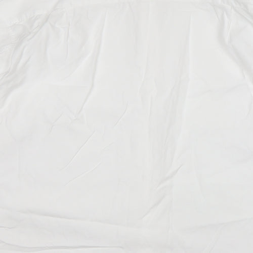 Gap Womens White  Cotton Basic Button-Up Size L Collared