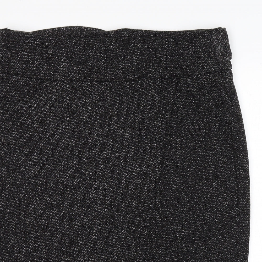 NEXT Womens Grey  Polyester Straight & Pencil Skirt Size 16