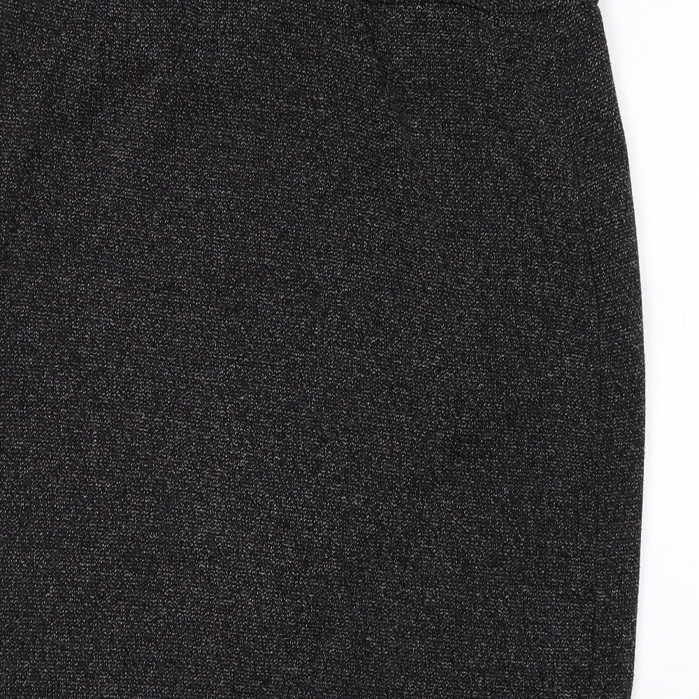 NEXT Womens Grey  Polyester Straight & Pencil Skirt Size 16