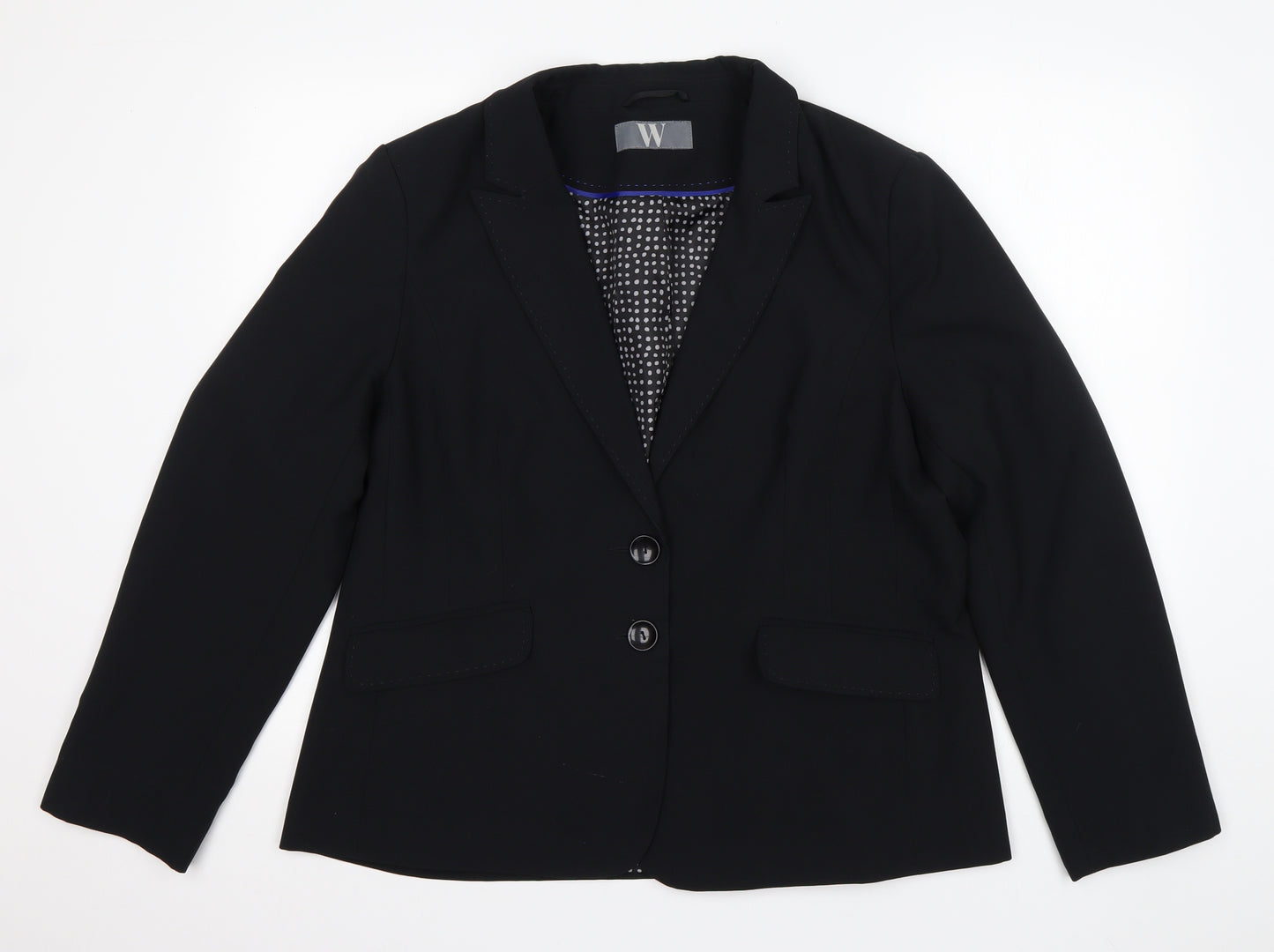 BHS Womens Blue   Jacket Blazer Size 20  Button