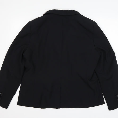BHS Womens Blue   Jacket Blazer Size 20  Button