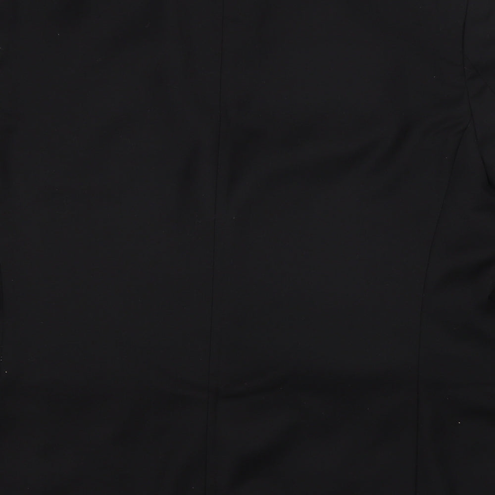 Burton Mens Black  Polyester Jacket Suit Jacket Size XL