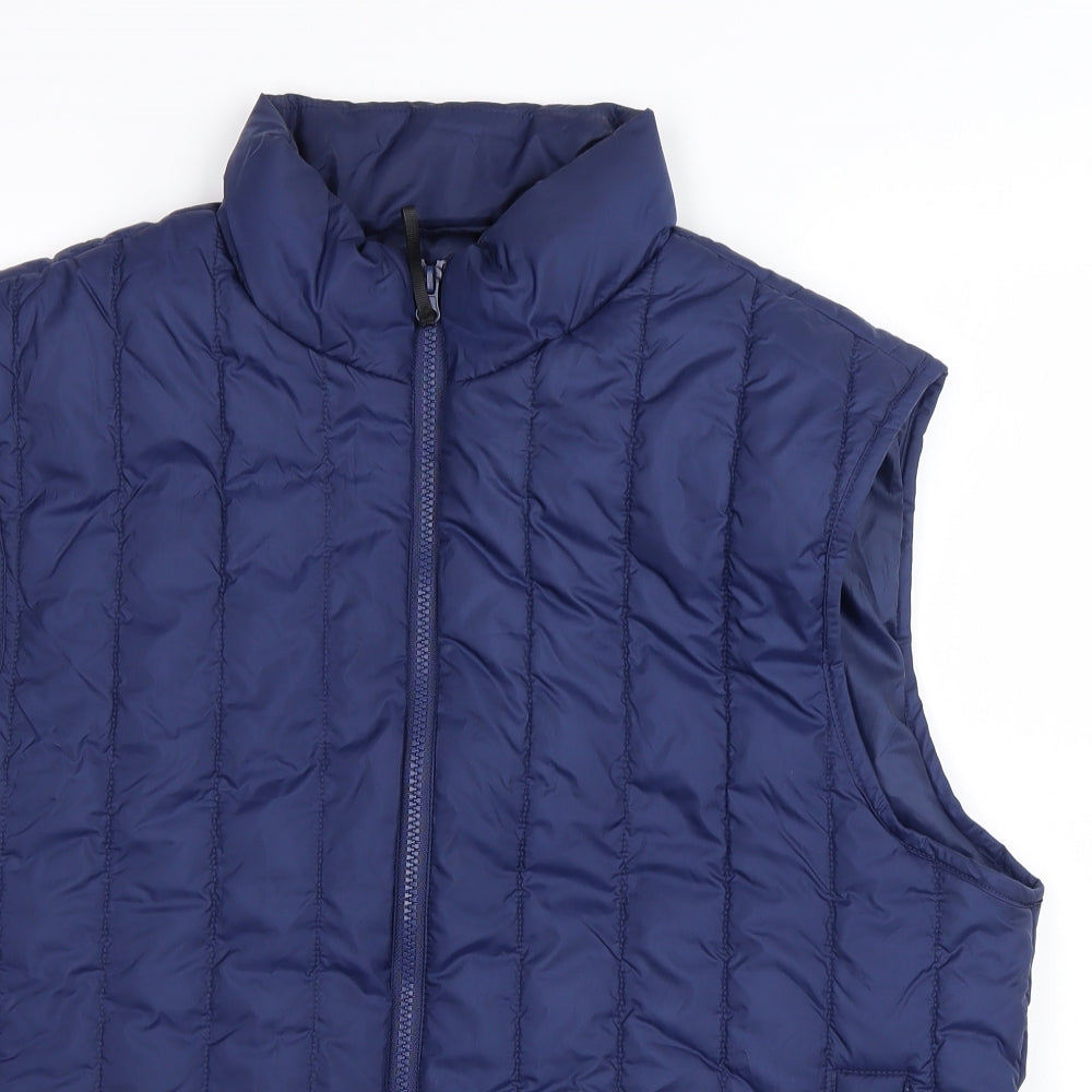 ASOS Mens Black   Gilet Jacket Size M  Zip