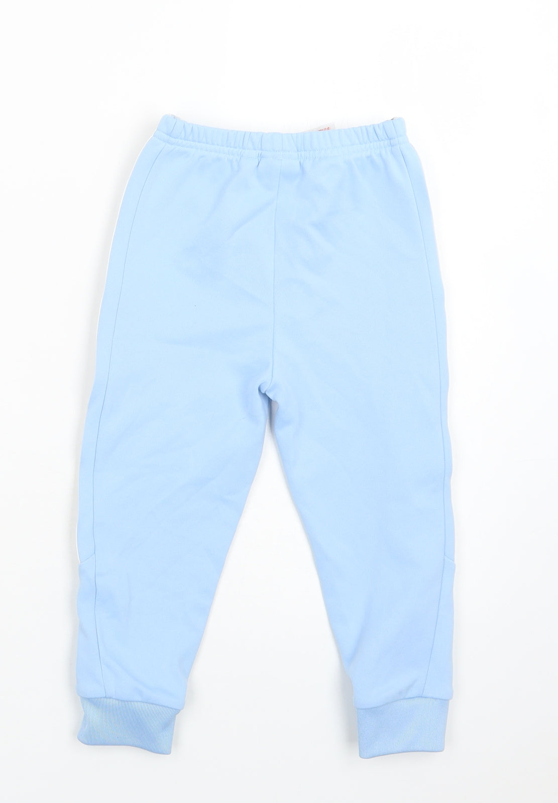 adidas Girls Blue  Polyester Jogger Trousers Size 3-4 Years  Regular
