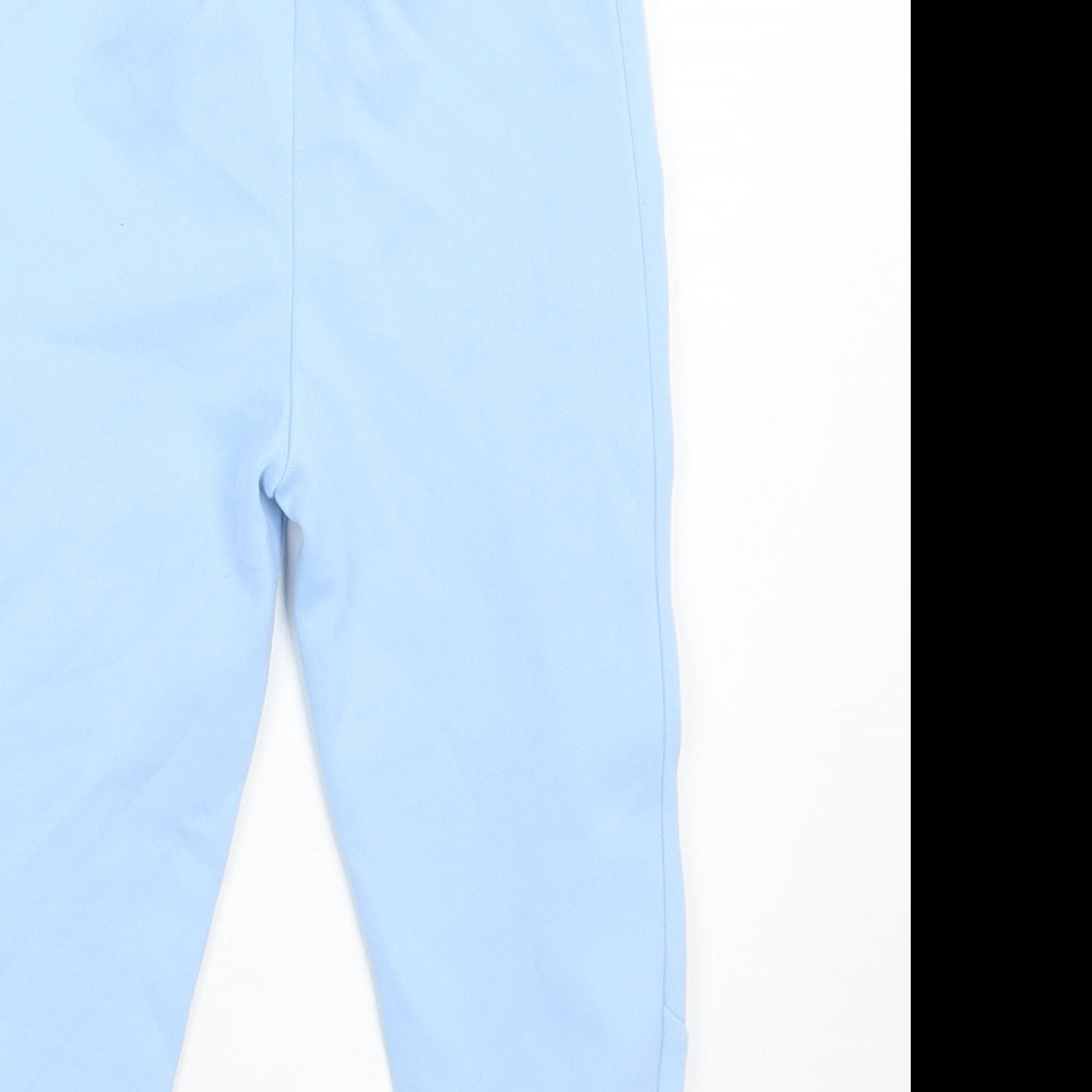 adidas Girls Blue  Polyester Jogger Trousers Size 3-4 Years  Regular