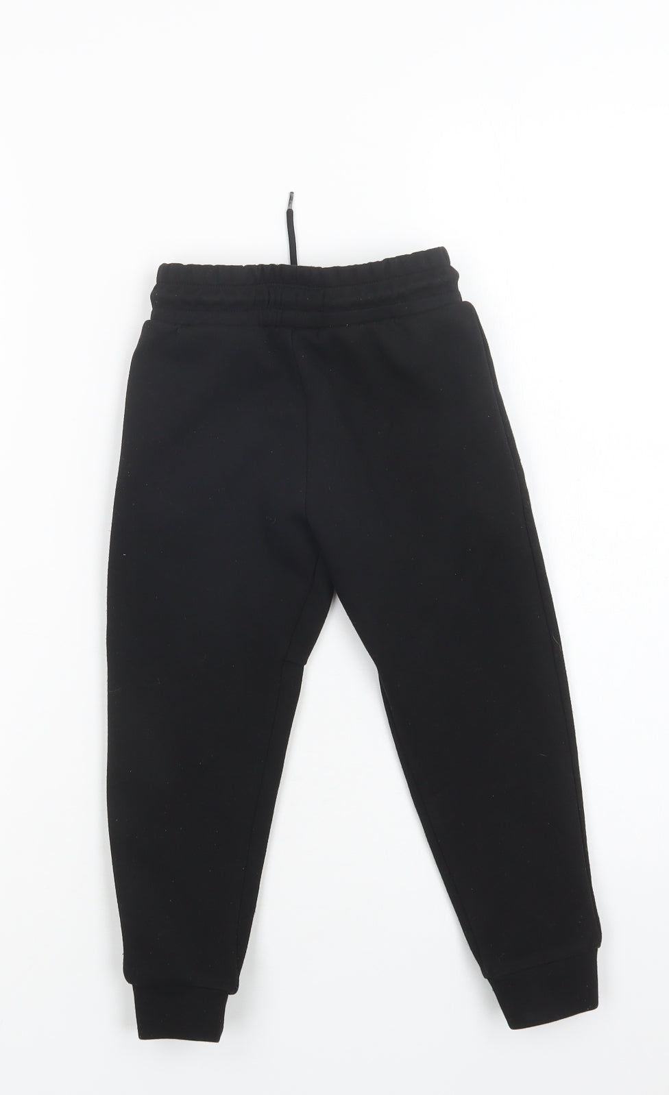 NEXT Boys Black  Polyester Jogger Trousers Size 4 Years  Regular Drawstring