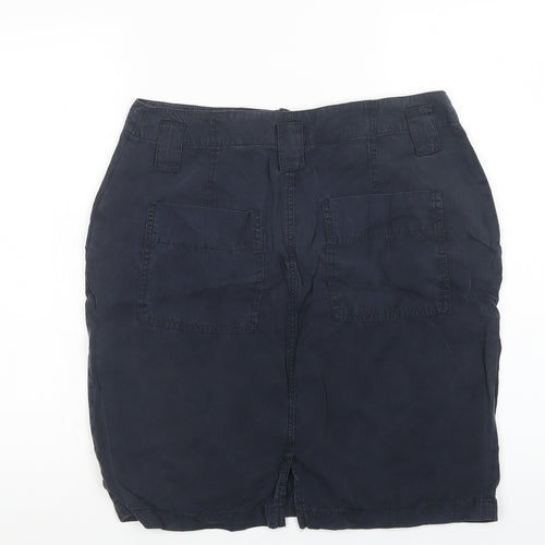 Principles Womens Blue  Lyocell Straight & Pencil Skirt Size 12   Snap