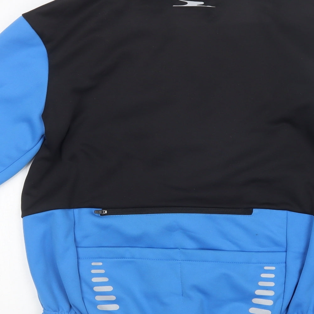 Crane Mens Blue   Jacket  Size S  Zip