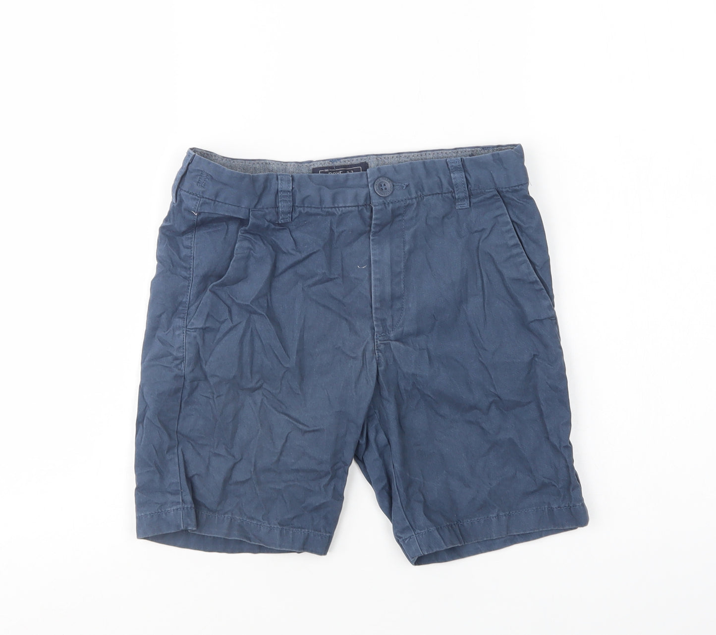 NEXT Boys Blue  Cotton Chino Shorts Size 9 Years  Regular