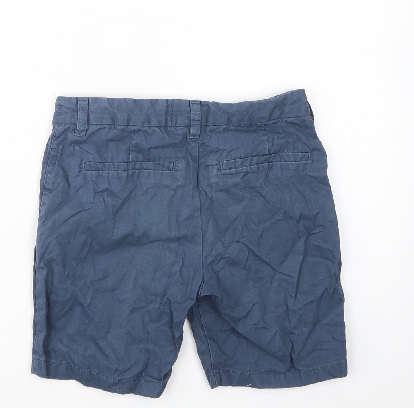 NEXT Boys Blue  Cotton Chino Shorts Size 9 Years  Regular