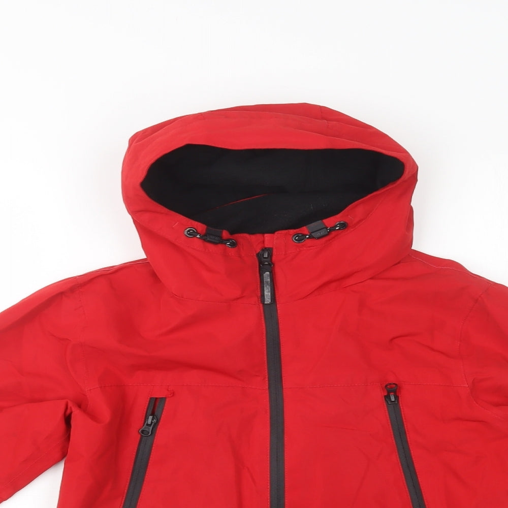 NEXT Boys Red   Jacket  Size 9 Years  Zip