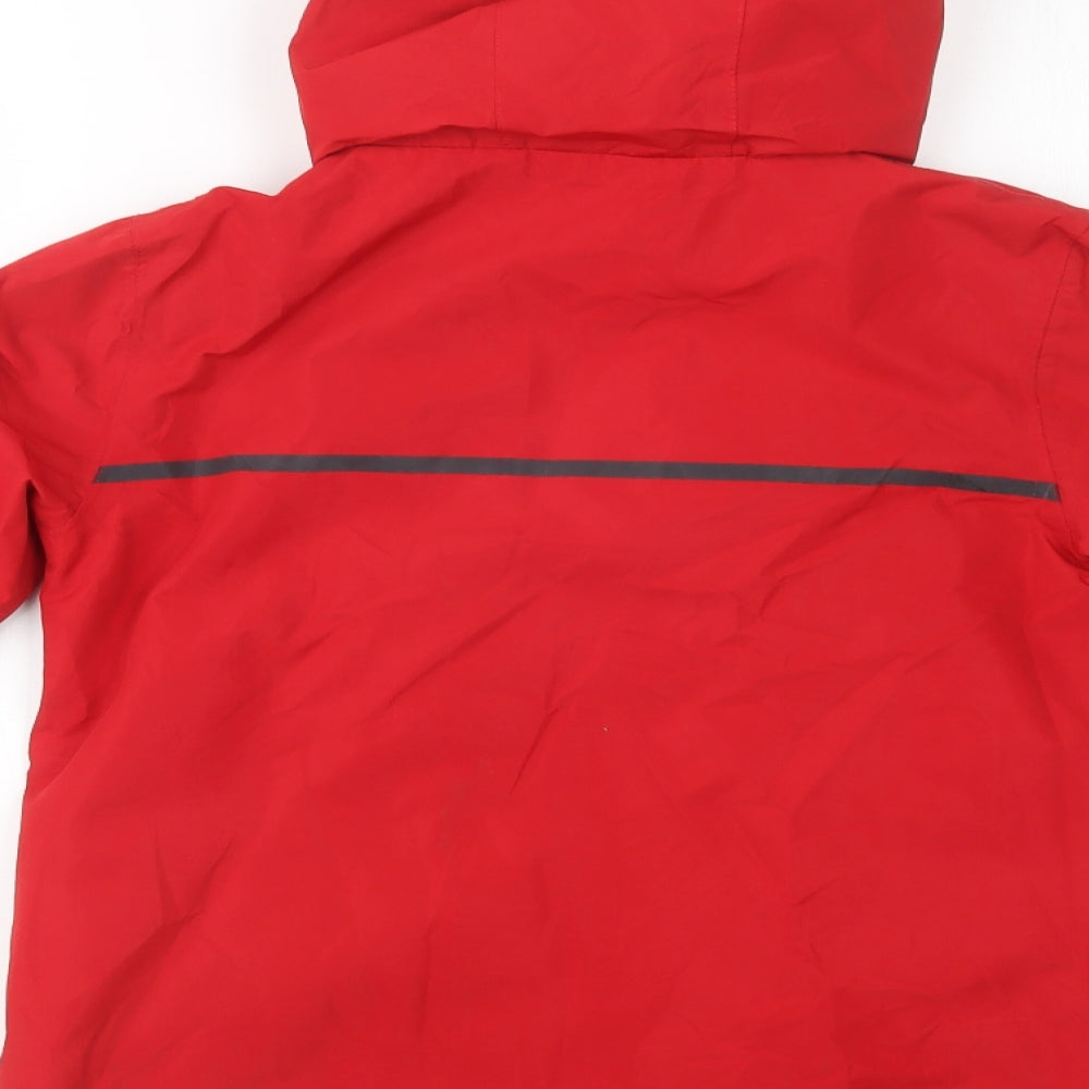 NEXT Boys Red   Jacket  Size 9 Years  Zip