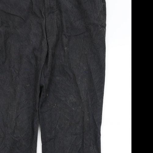 M&S Mens Blue  Cotton Trousers  Size 40 in L29 in Regular
