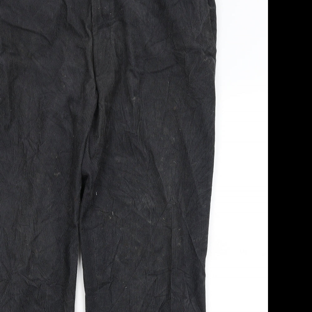M&S Mens Blue  Cotton Trousers  Size 40 in L29 in Regular