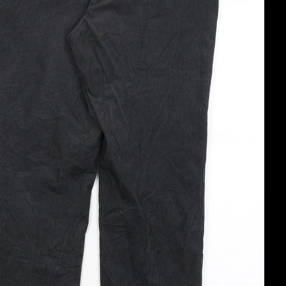 M&S Mens Blue  Cotton Trousers  Size 40 in L29 in Regular