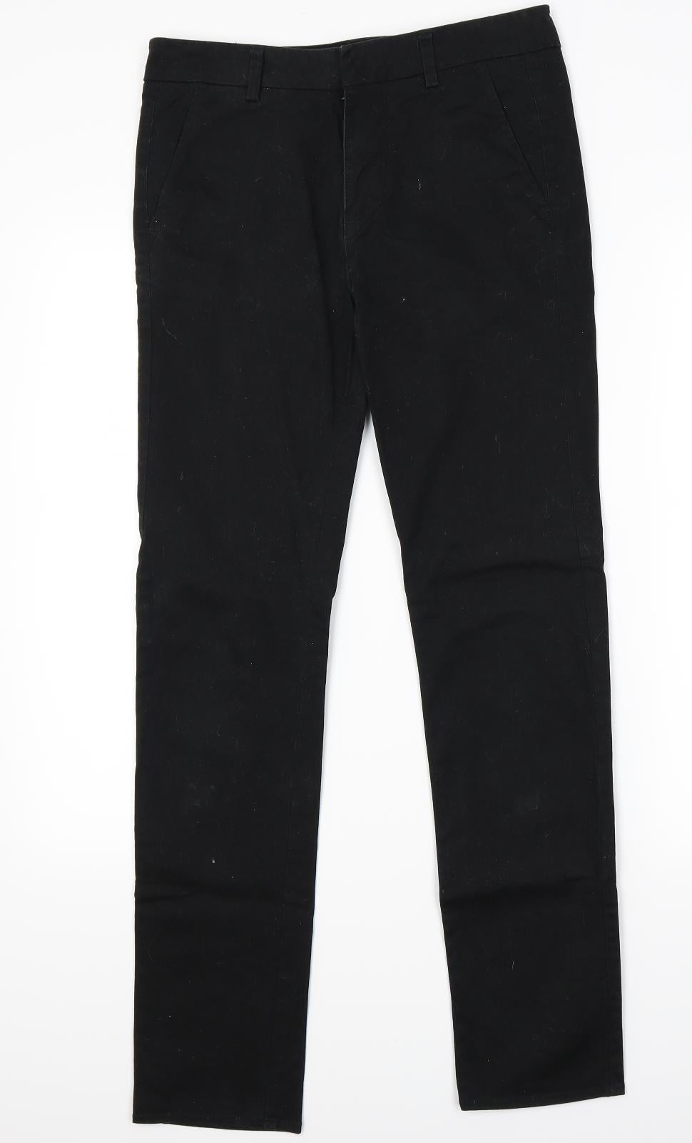 Mens Pink  Cotton Skinny Jeans Size 30 L32 in Regular Zip