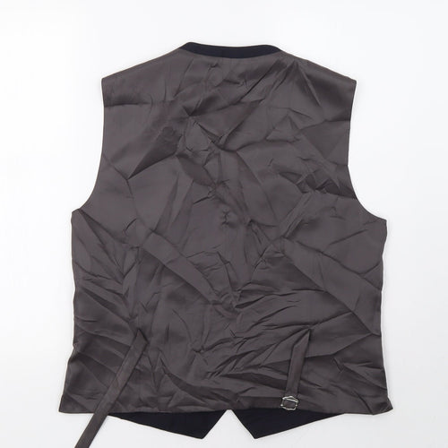 NEXT Mens Blue  Polyester Tuxedo Suit Trousers Size 42