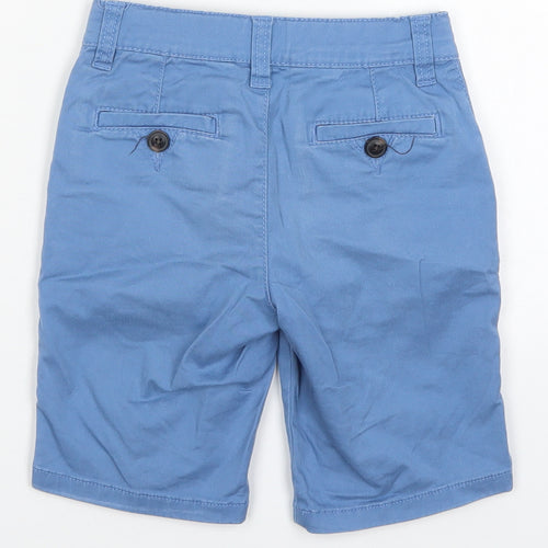TEX Boys Blue  Cotton Chino Shorts Size 4-5 Years  Regular