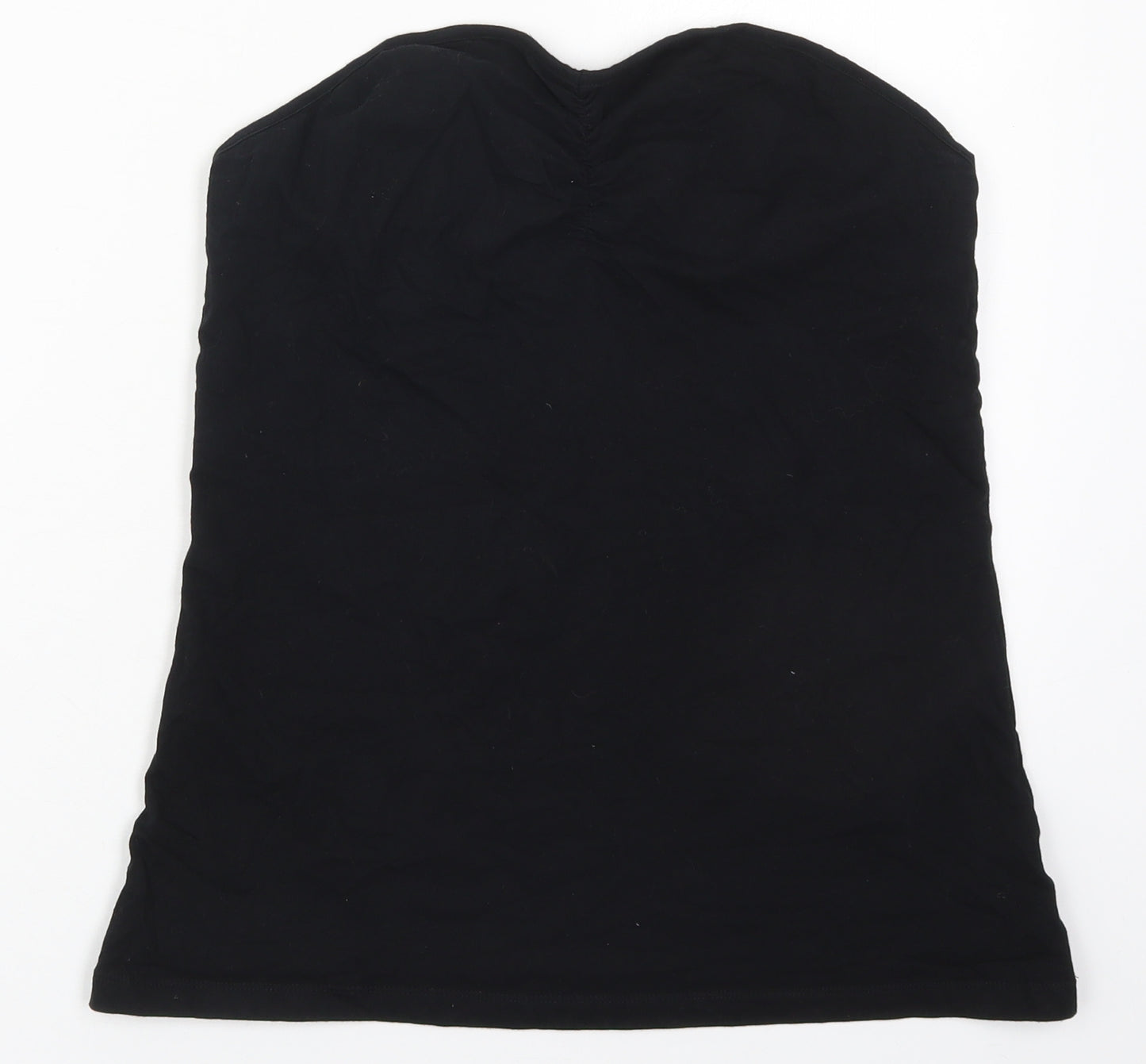 NEXT Womens Black  Cotton Basic Tank Size 18 Sweetheart