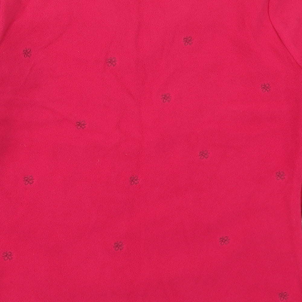 NEXT Womens Pink Floral Polyester Top Pyjama Top Size 10