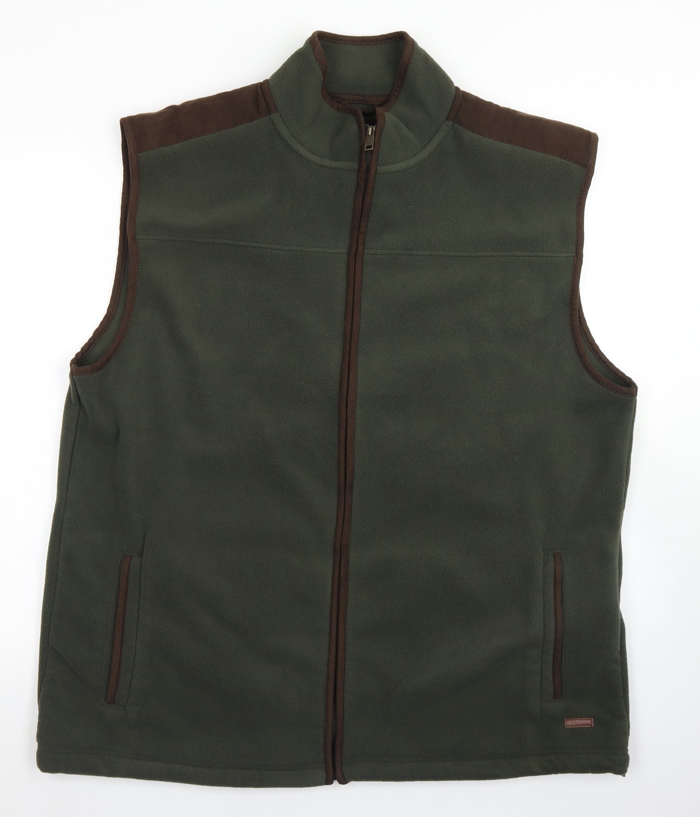 PG Field Mens Green   Gilet Jacket Size 2XL  Zip