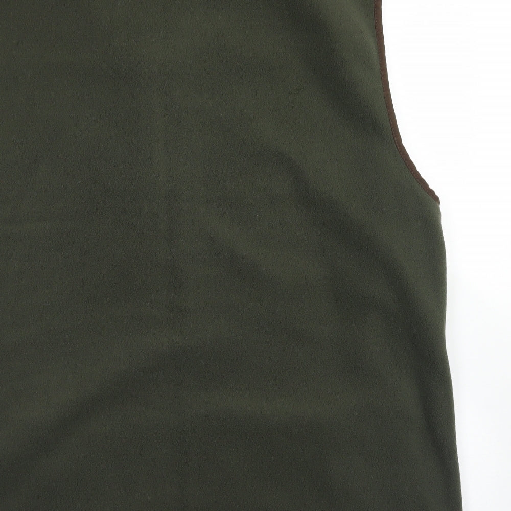 PG Field Mens Green   Gilet Jacket Size 2XL  Zip